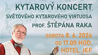 Kytarový koncert prof. Štěpána Raka