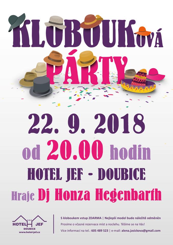 kloboukova party letak