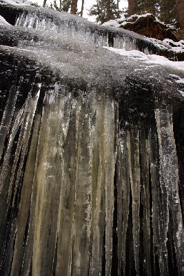 Vereisten Wasserfall
