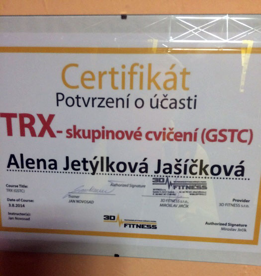 TRX skupinové cvičení
