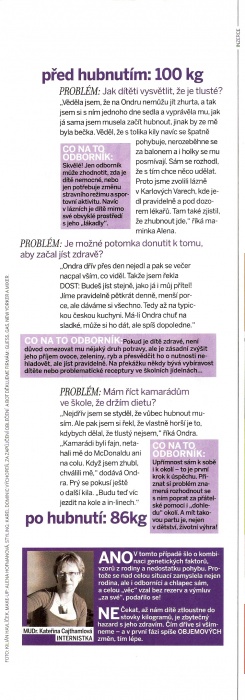 Článek z časopisu Žena a Život