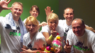 JEF-Team na  brněnském spinnig maratonu