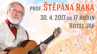 Pozvánka na jarní koncert kytarového virtuose