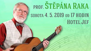 Májový koncert světového kytarového virtuose